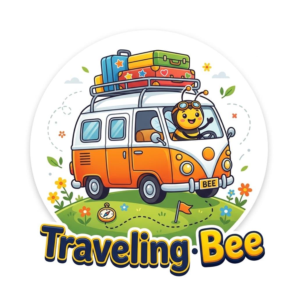 Traveling Bee Mascot